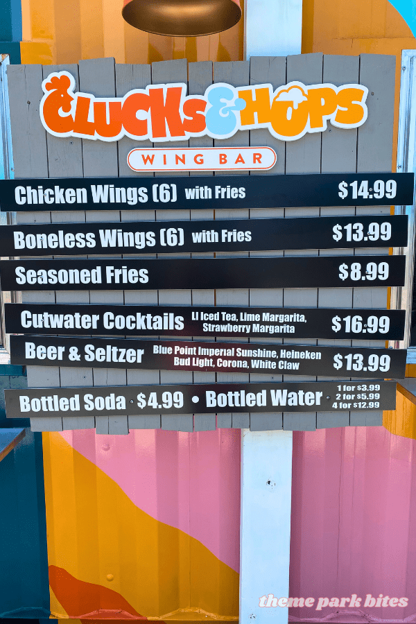 Clucks & Hops Wing Bar