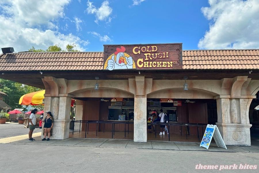gold rush chicken co menu prices six flags america