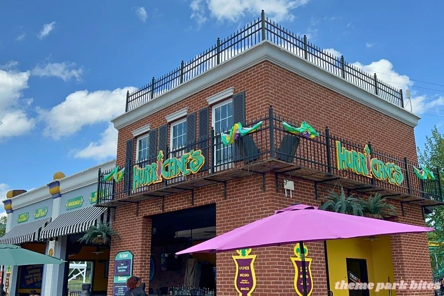 hurricanes menu prices six flags america