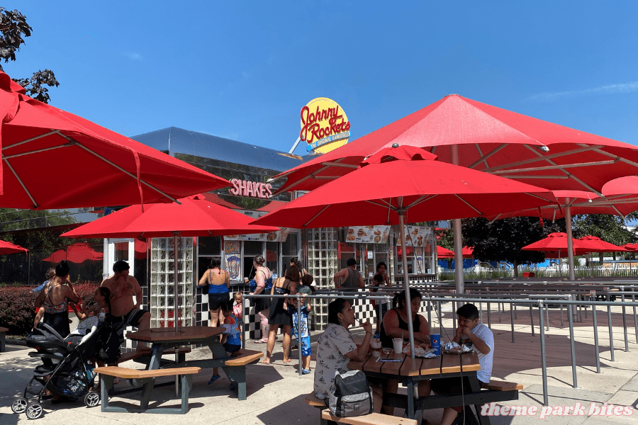 johnny rockets splish splash food menu and prices
