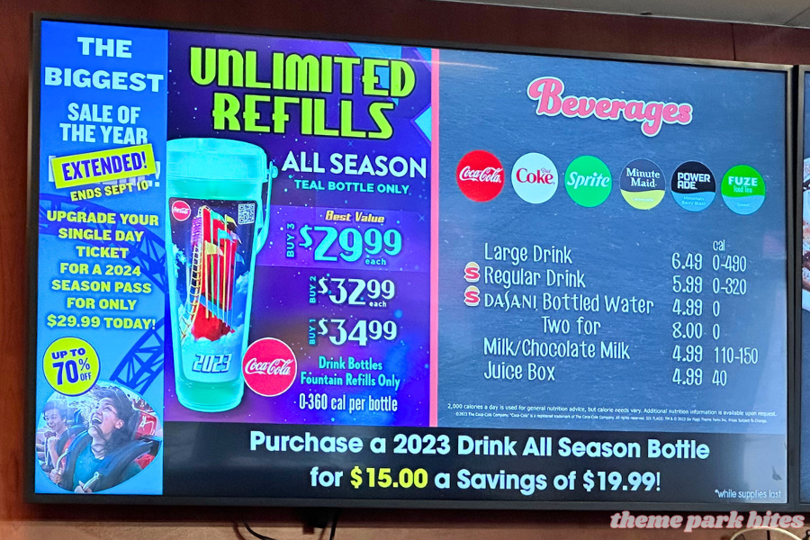 Funnel Cake Factory Six Flags Great Adventure theme park bites