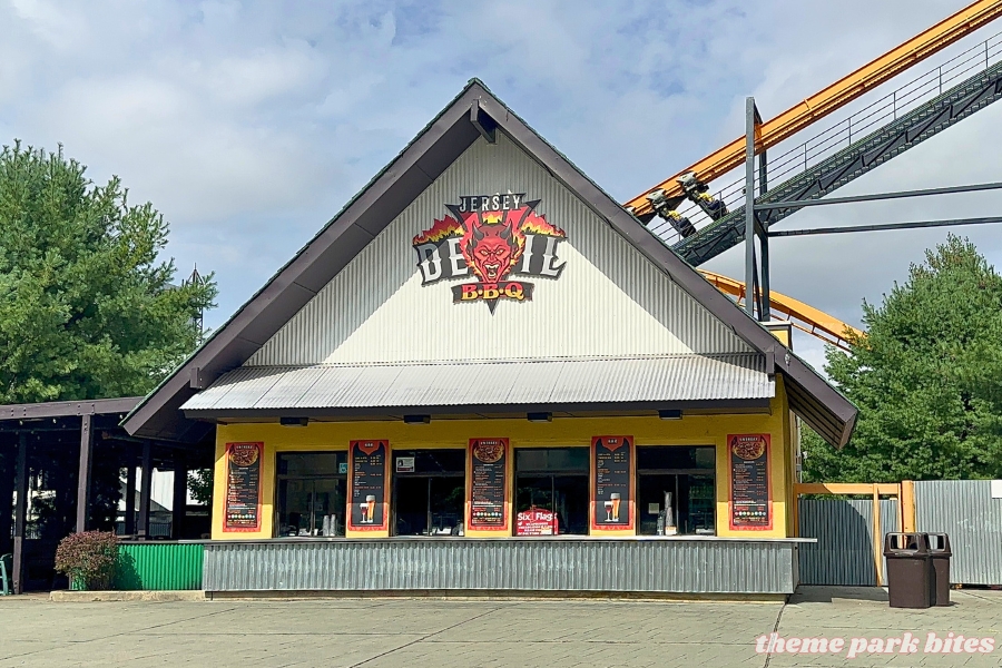 jersey devil bbq six flags great adventure