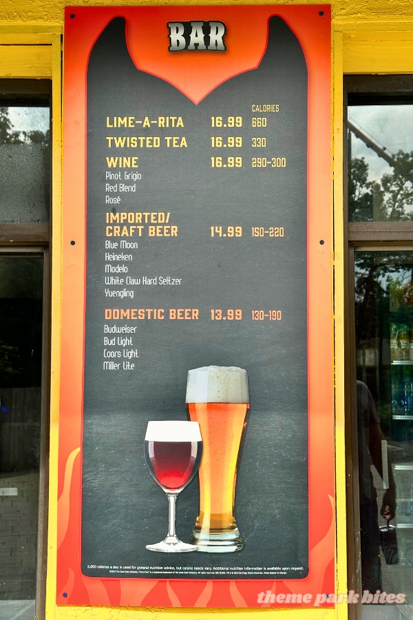 Jersey Devil BBQ theme park bites