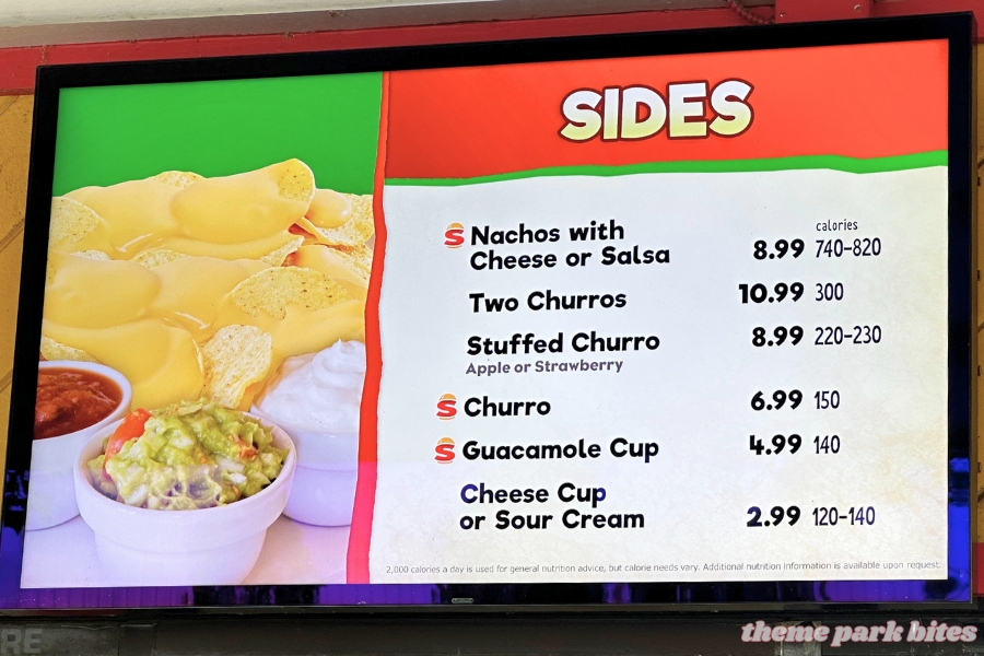 Casa de Quesadillas / Cerveza Bar theme park bites