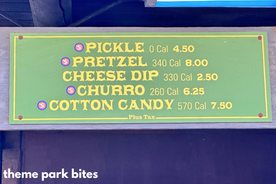 Pemmican Pickle theme park bites