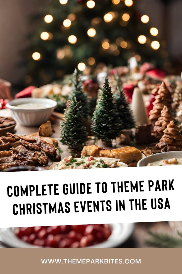 Ultimate Guide to Theme Park Holiday Events in the US (2025) theme