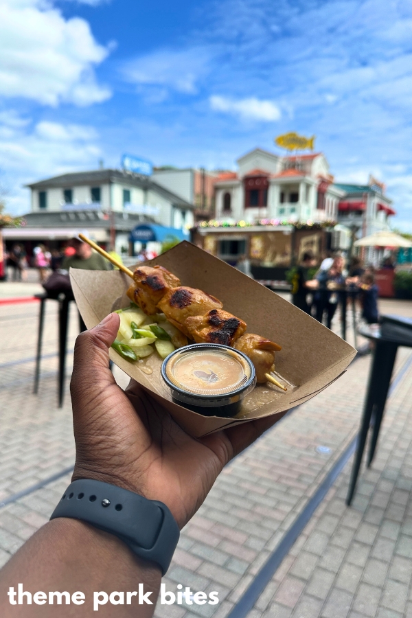 chicken satay universal orlando mardi gras