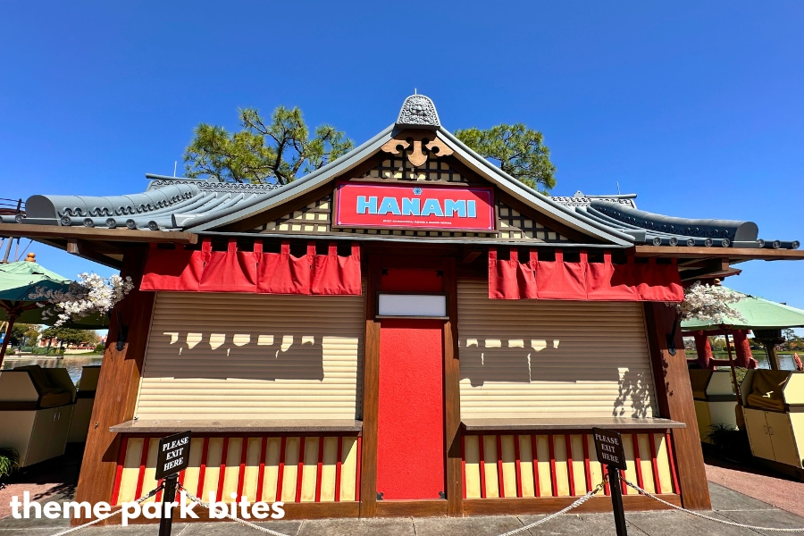 epcot flower and garden outdoor kitchen hanami