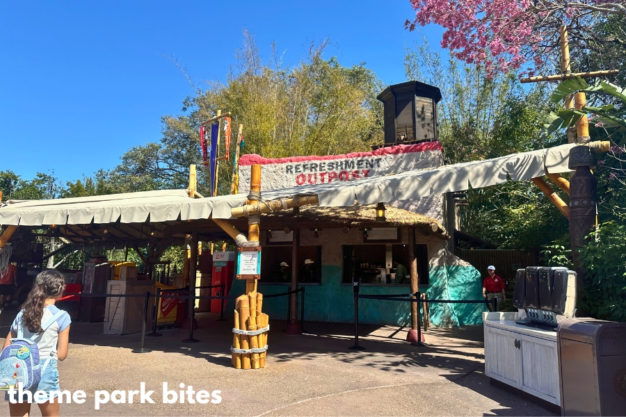 epcot flower and garden outdoor kitchen refreshment outpost