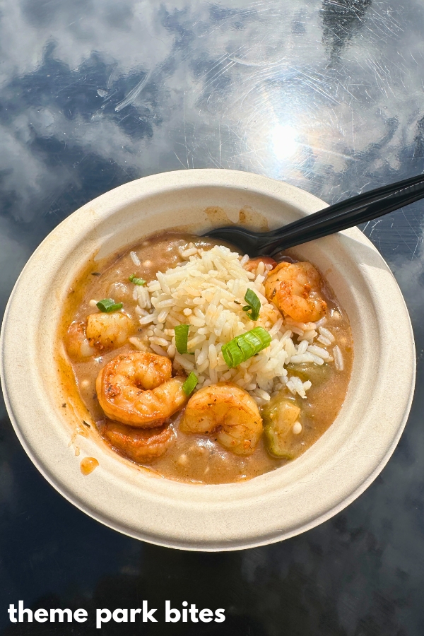 universal orlando mardi gras shrimp gumbo