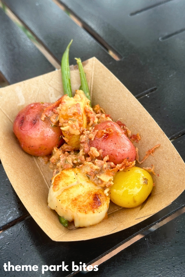 northern bloom seared scallops flower and garden festival epcot