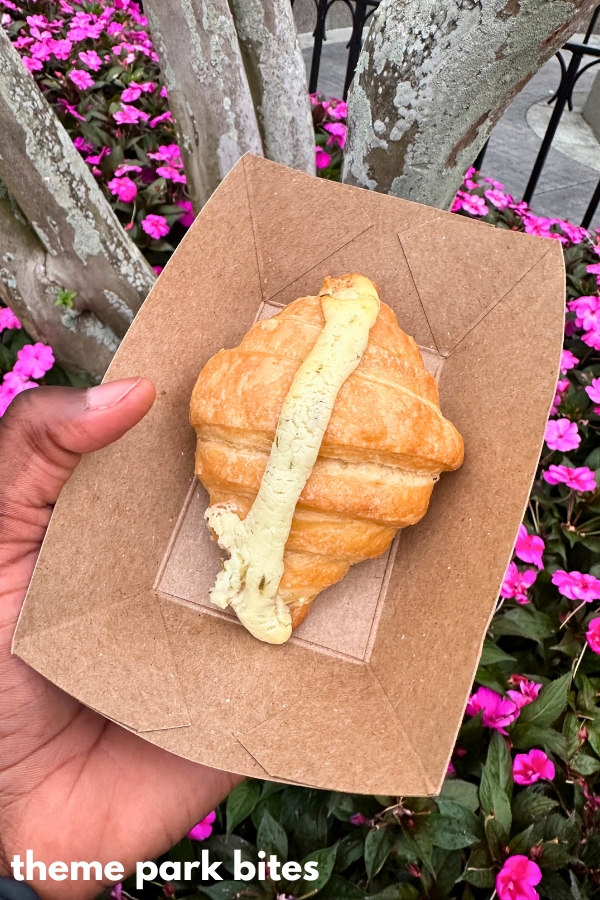 fleur de lys croissant au fromage flower and garden festival epcot