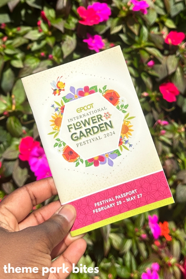 epcot flower and garden festival passport 2024