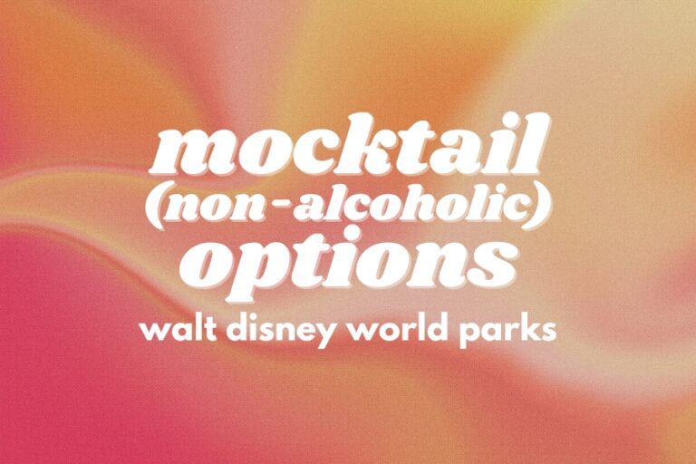 Yo Ho Ho and a Bottle of … Sparkling Cider? Mocktails at Walt Disney World