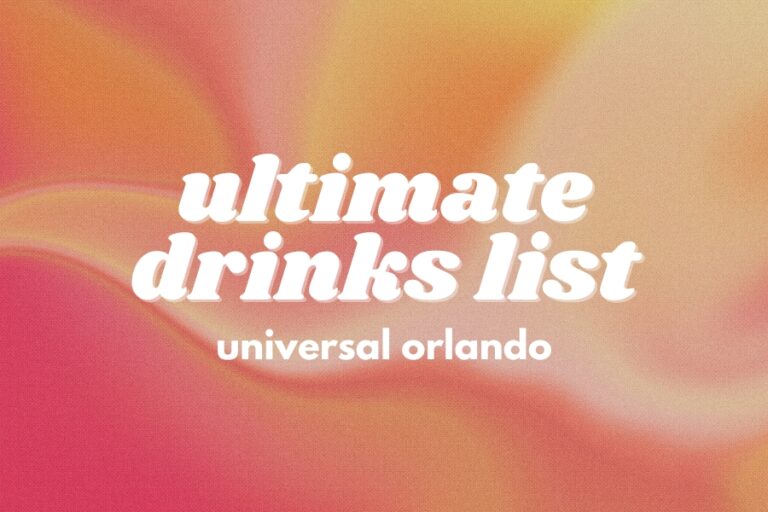 Where Can I Grab a Drink at Universal Orlando?