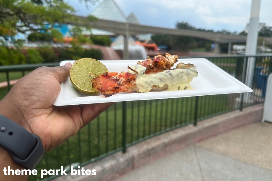 grilled warm water lobster tail epcot flower and garden festival 2024