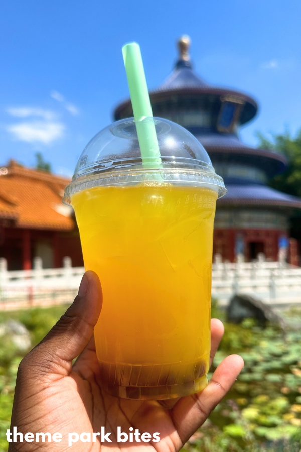 lotus house mango bubble tea flower and garden festival epcot