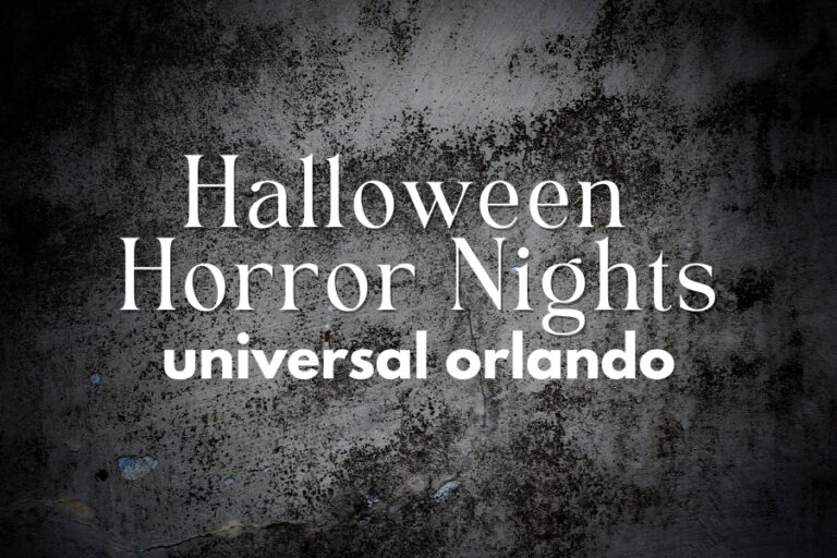 Complete Universal Orlando Halloween Horror Nights Food Guide (2024): Full Menu, Prices, Overview