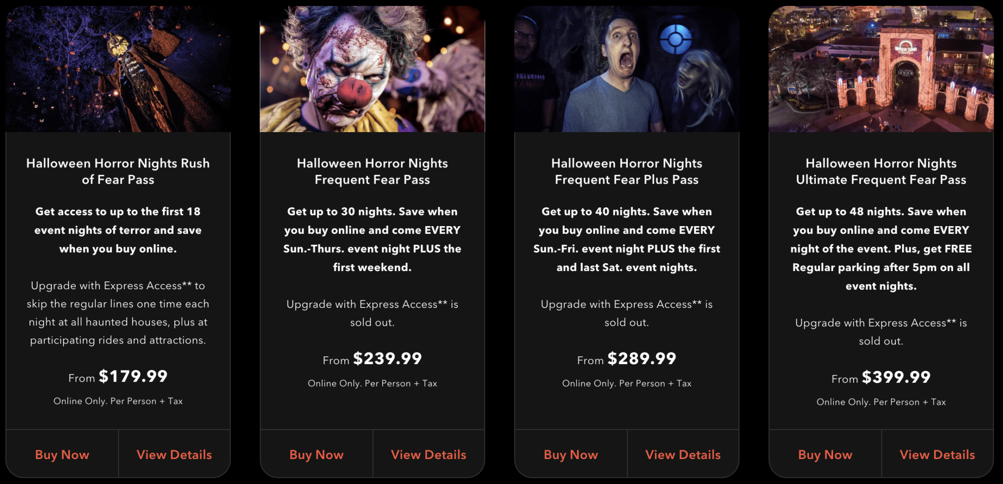 Complete Universal Orlando Halloween Horror Nights Food Guide (2024