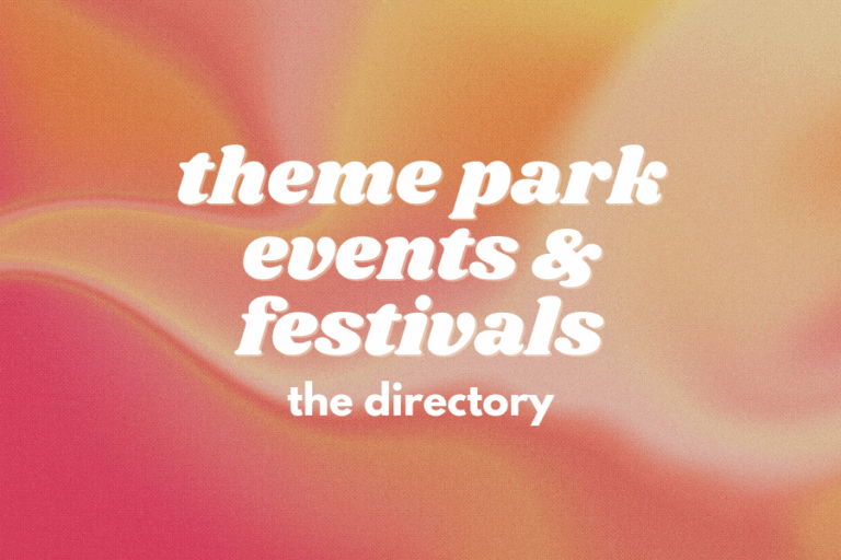 Theme Park Food Events and Festivals: Current, Upcoming, and Holiday Guides (2025)