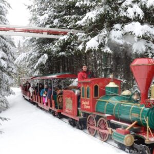 santa's village nh christmastime